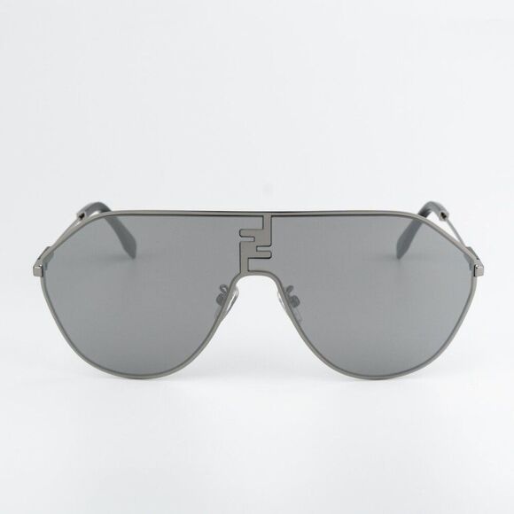NEW Fendi FE40080U FF MATCH 12C Ruthenium Smoke Mirror  display picture 1